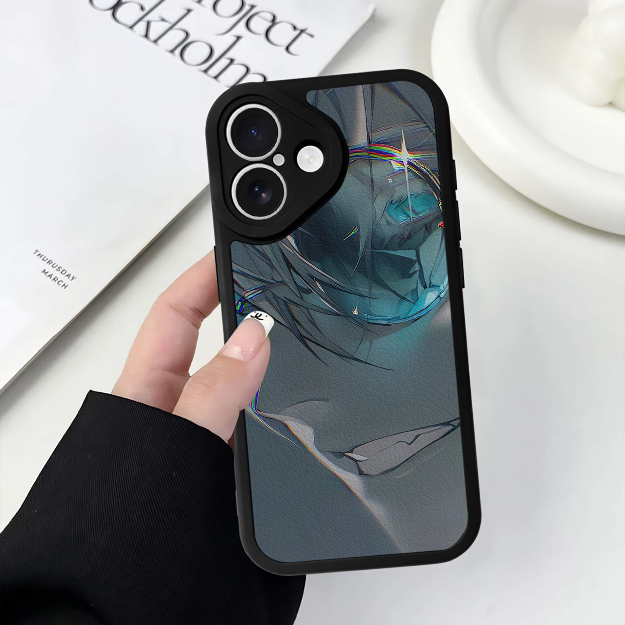 （画像用） SPY×FAMILY间谍家家酒 【iPhone 16シリーズ対応】シリコンスマホケース（レザー調） 材質：シリコン